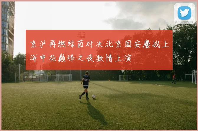 京沪再燃绿茵对决北京国安鏖战上海申花巅峰之夜激情上演